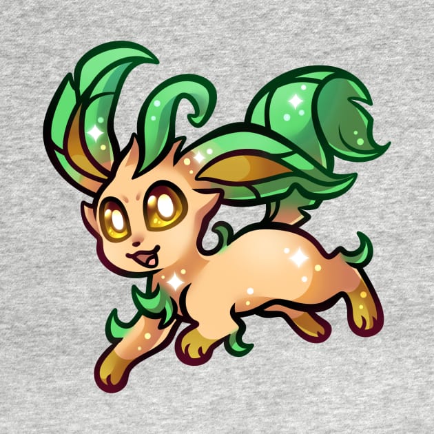 Shiny Leaf Eon by PrinceofSpirits